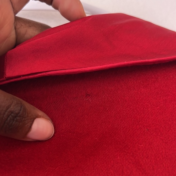 Neiman Marcus Cashmere Silk Robe Size Medium- Beautiful red - Picture 9 of 14